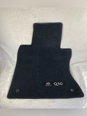 INFINITY Q50 Front Left Driver Mat OEM Black New
